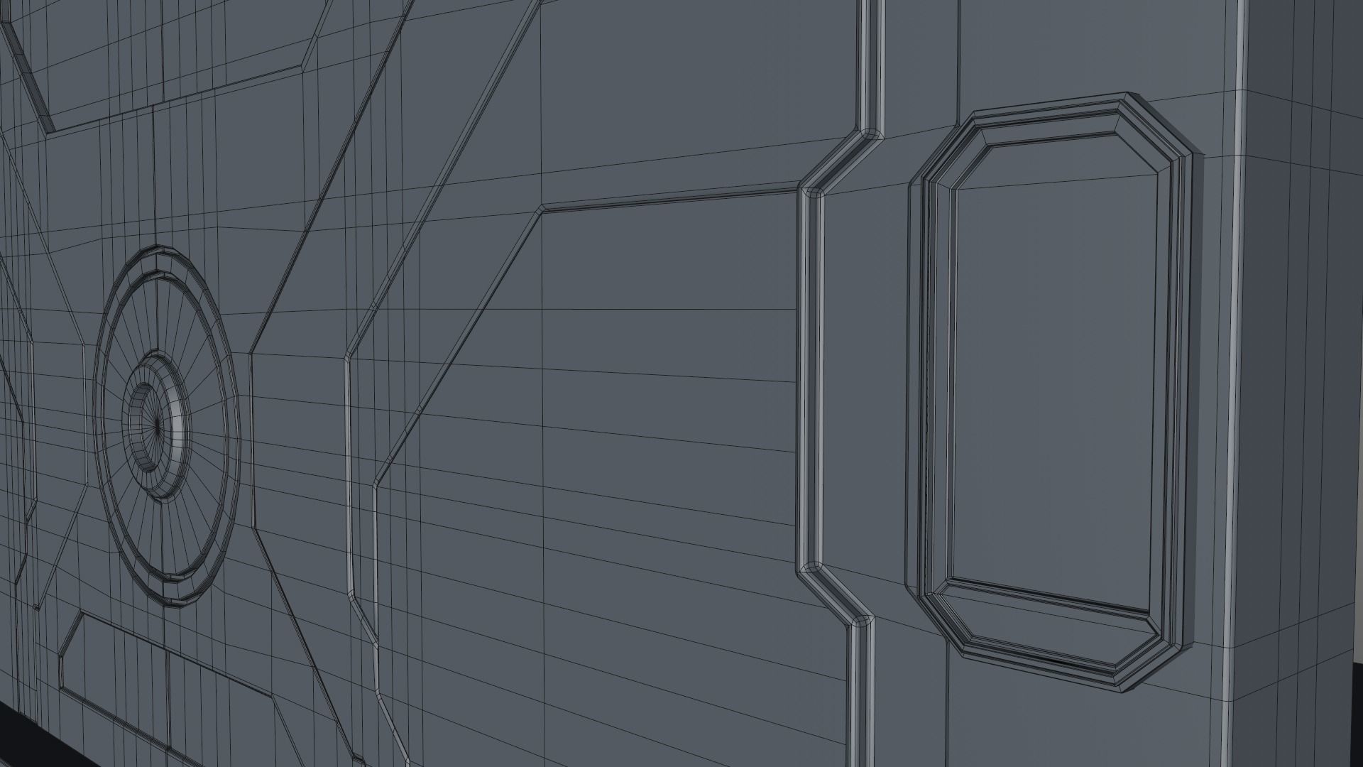 Sci Fi Door  3D model_15