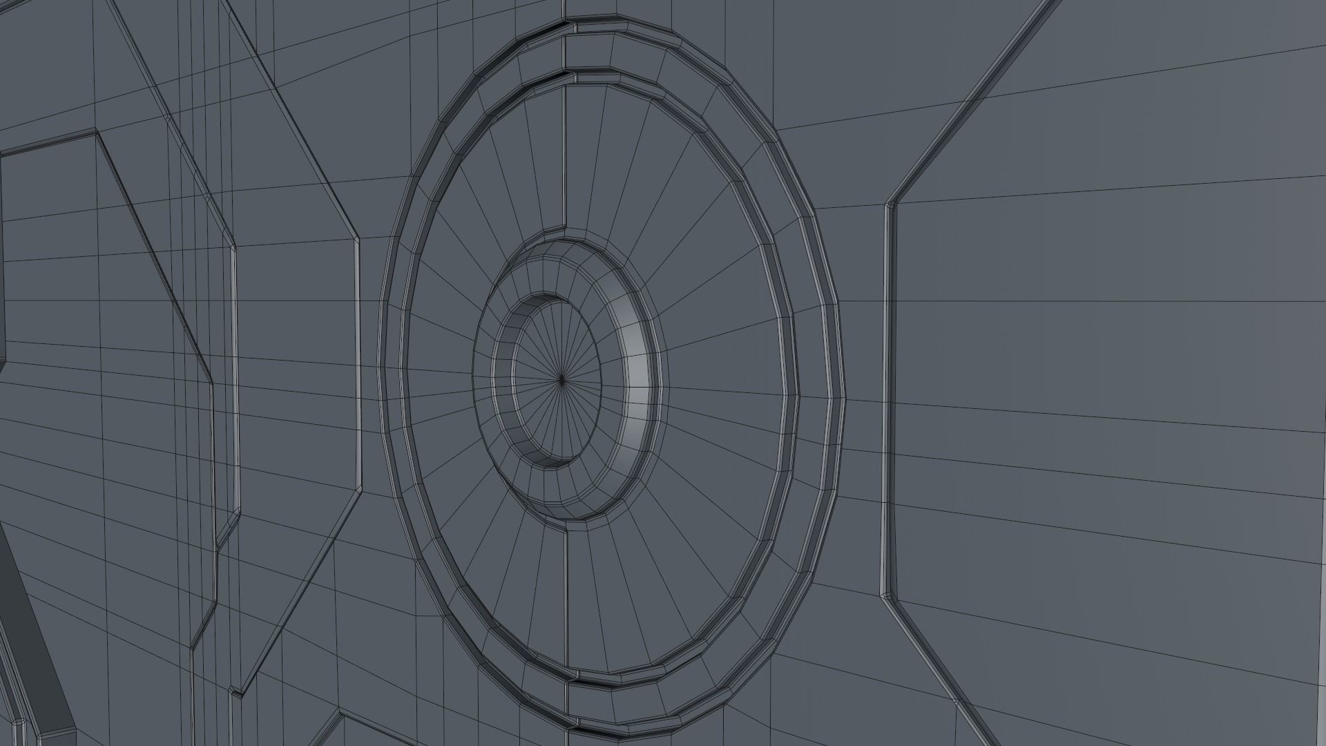 Sci Fi Door  3D model_14