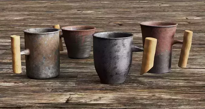 Rustic Vintage Glass