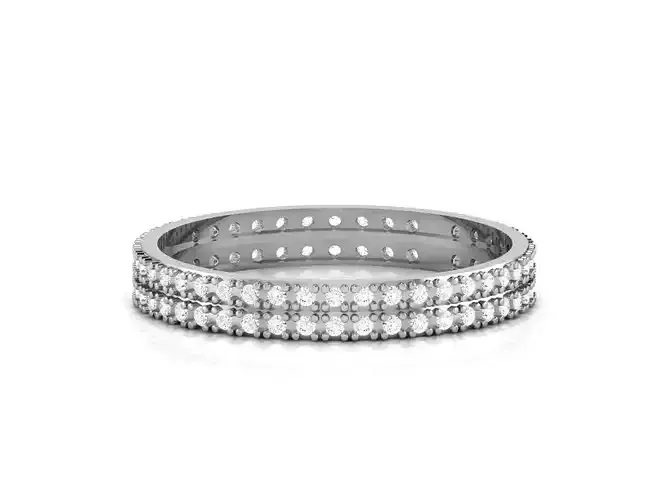 Women bride band ring 3dm render detail 3D print model
