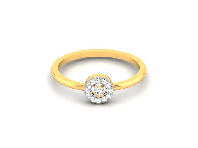 Women bride band ring 3dm render detail 3D print model