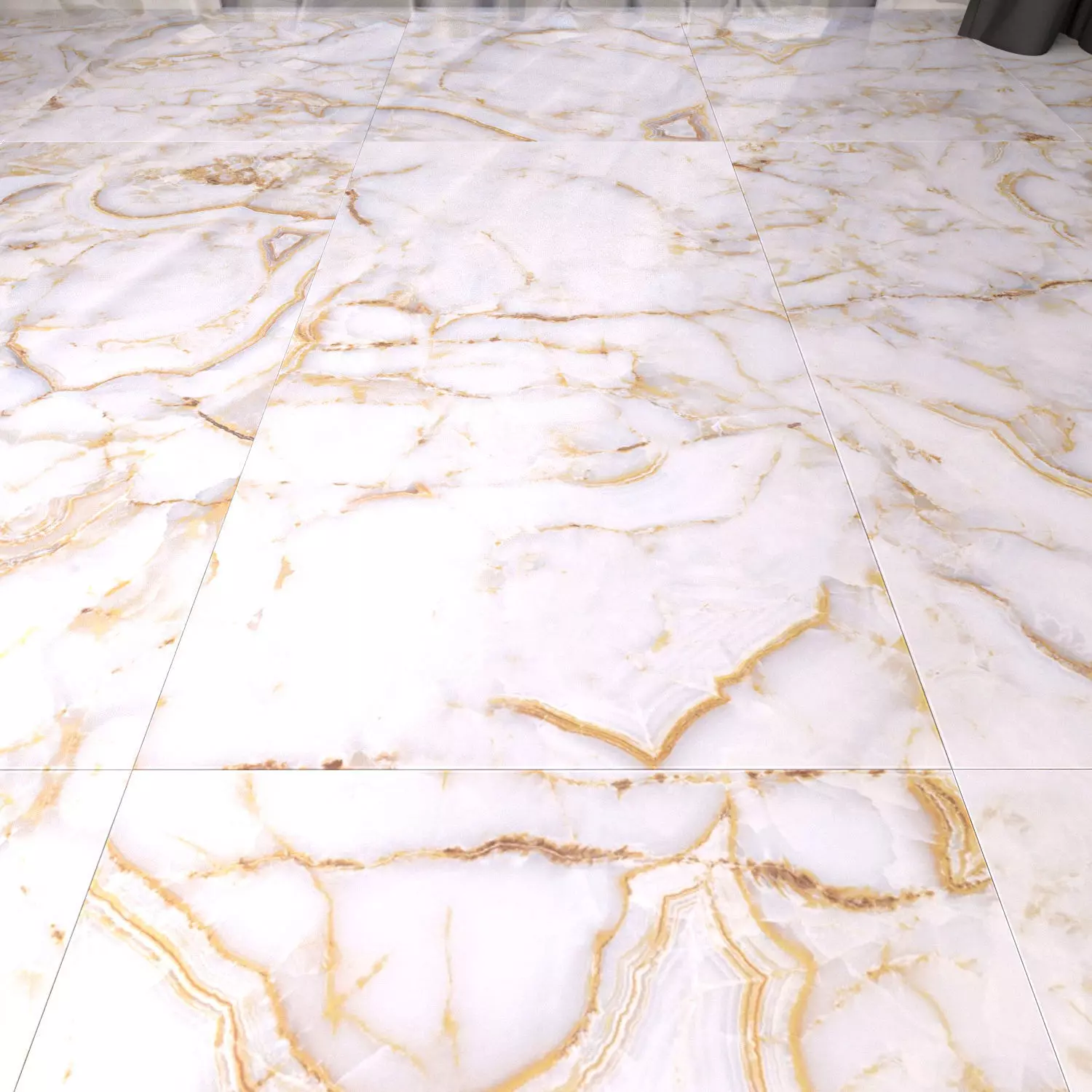 Marble Floor Agata White Texture
