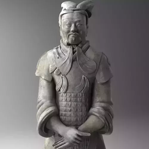 Terracotta Chinese Warrior 3D model