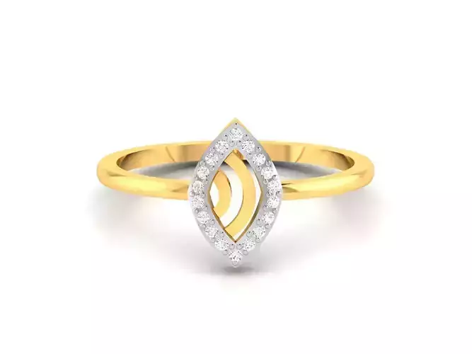 Women bride band ring 3dm render detail