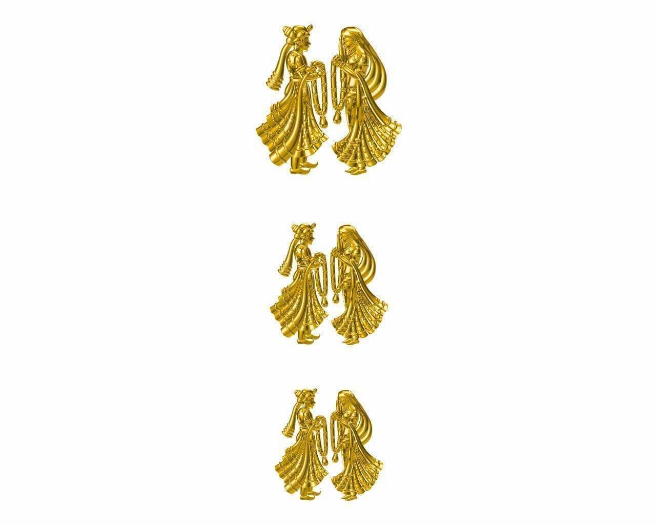 dulha dulhan 3d print  20 pieces  model   3D print model_2