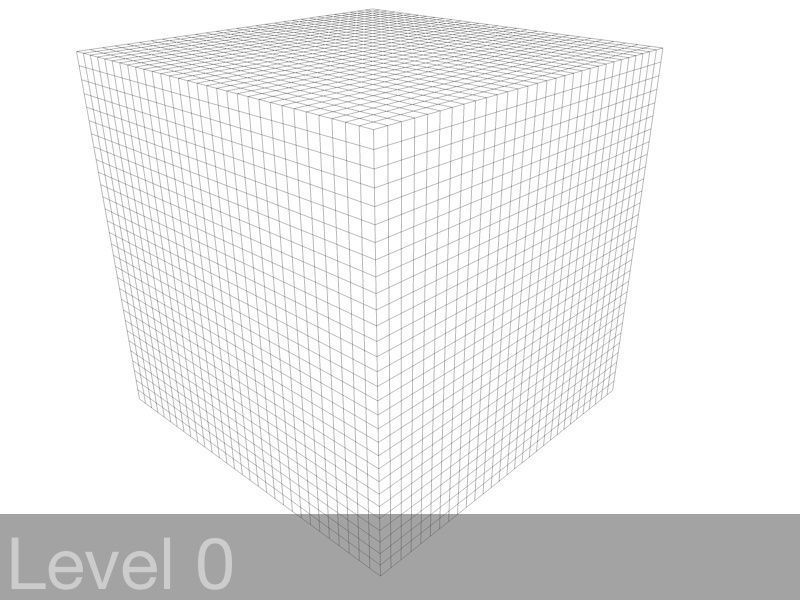 Sci-Fi Shapes - The Cube 3D model_10