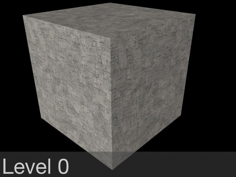 Sci-Fi Shapes - The Cube 3D model_11