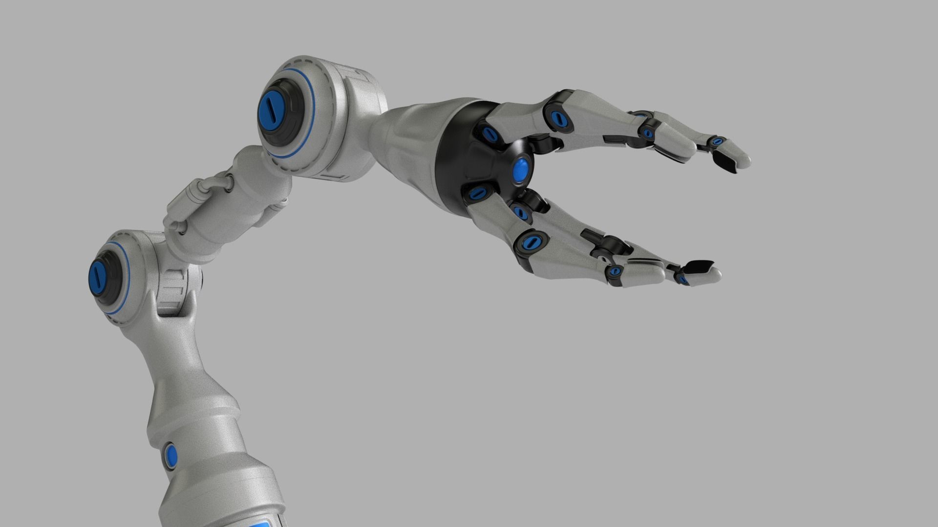 Robot Arm 3D model_1