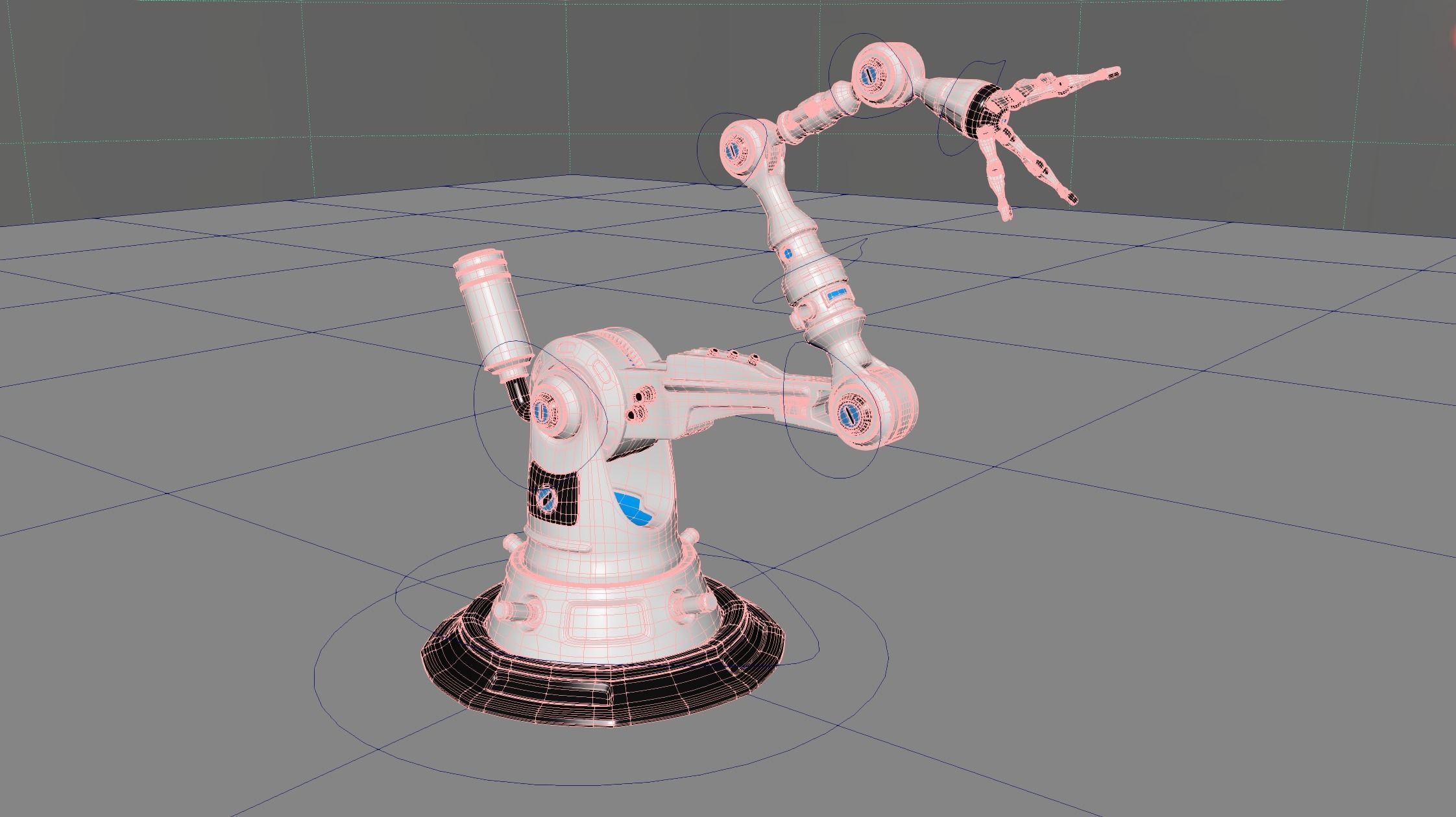Robot Arm 3D model_6