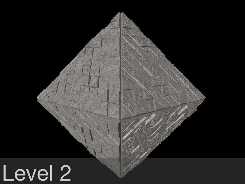 Sci-Fi Shapes - The Diamond 3D model_2
