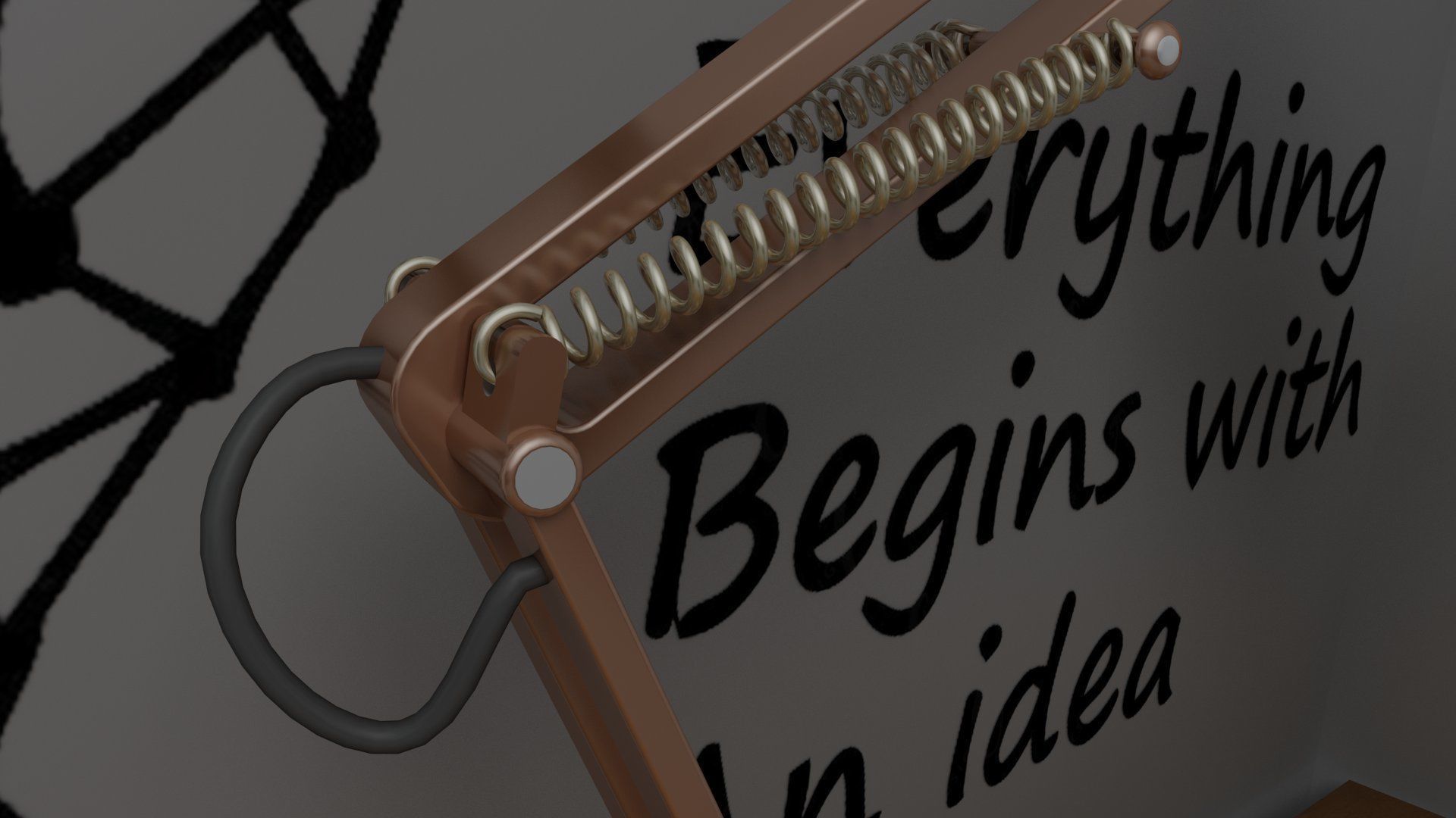 Study Lamp 3D model_26