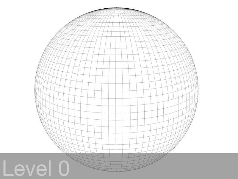 Sci-Fi Shapes - The Sphere 3D model_2