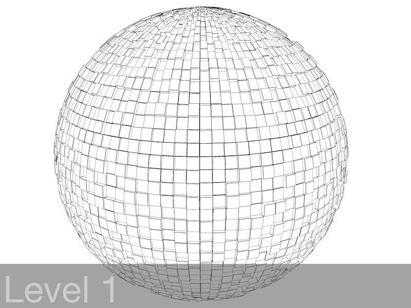 Sci-Fi Shapes - The Sphere 3D model_3