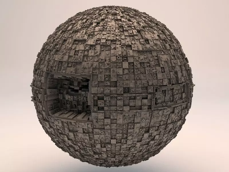 Space Station - The Globe 3D model