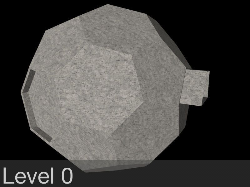 Space Station - The Hedron 3D model_9