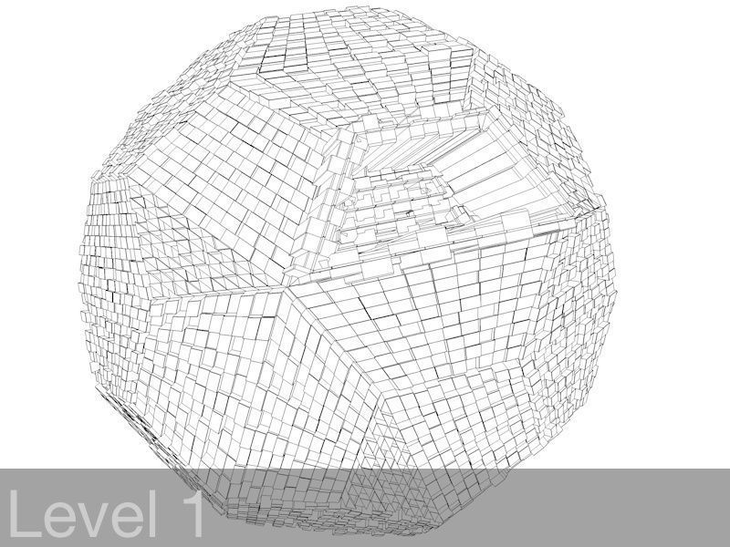 Space Station - The Hedron 3D model_7