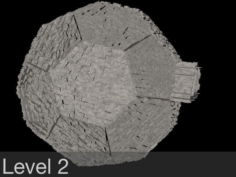 Space Station - The Hedron 3D model_11