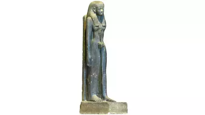 3D PRINTING - EGYPTIAN STATUE OF NEPHTHYS 3D print model