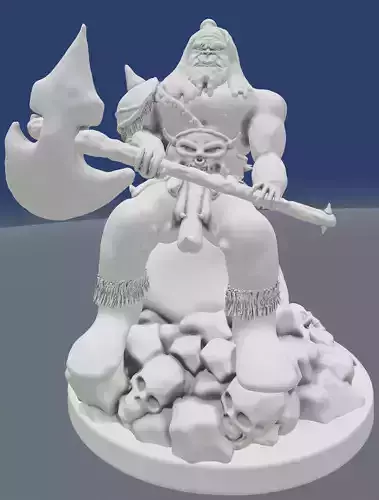 Ogre figurine