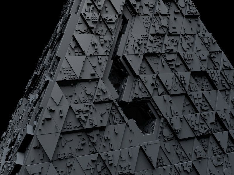Space Station - The Pyramid 3D model_8