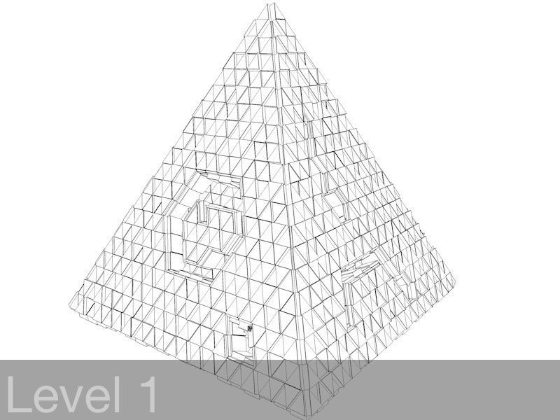 Space Station - The Pyramid 3D model_4