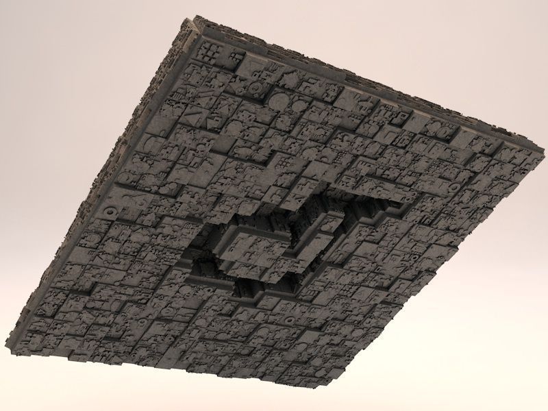 Space Station - The Pyramid 3D model_2