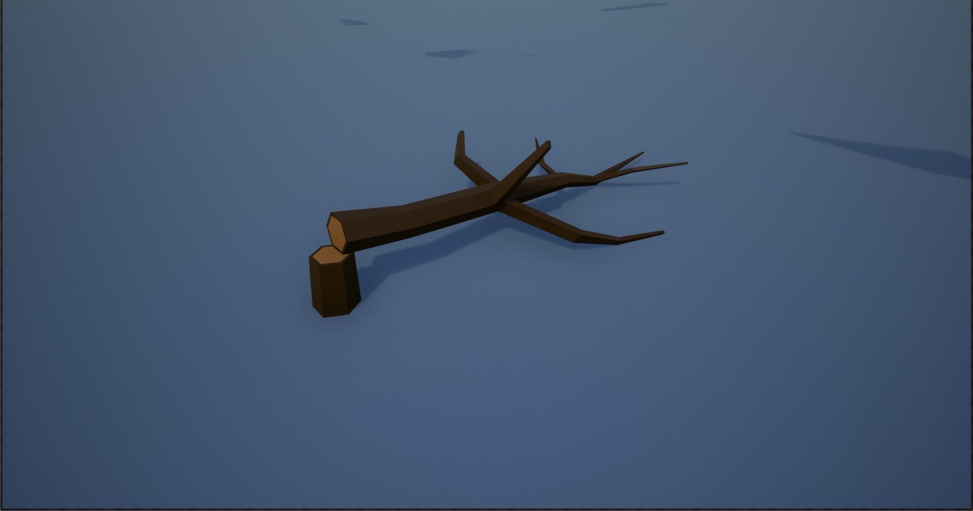 Lowpoly Trees group of Low-poly 3D model_31