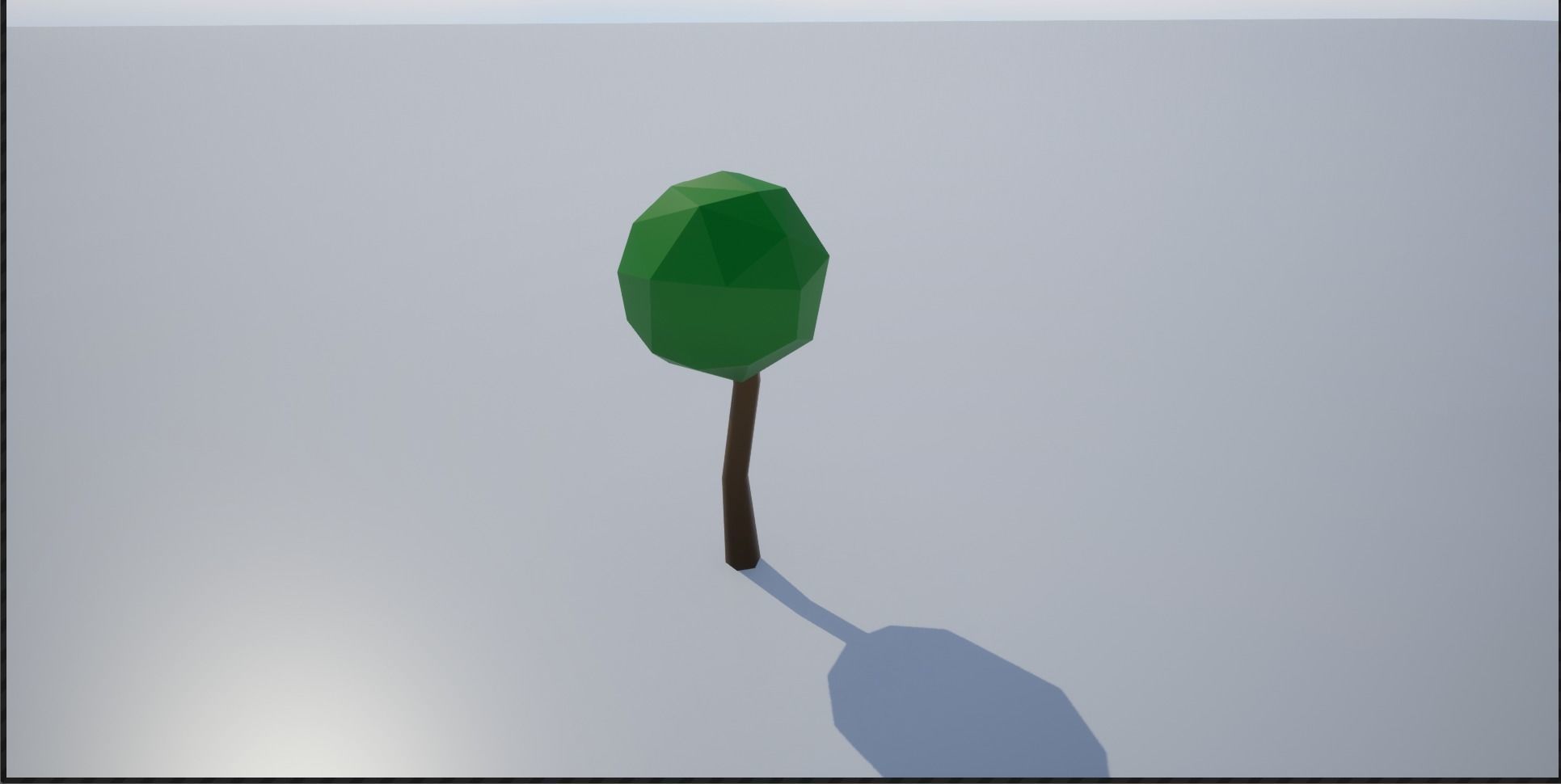 Lowpoly Trees group of Low-poly 3D model_14