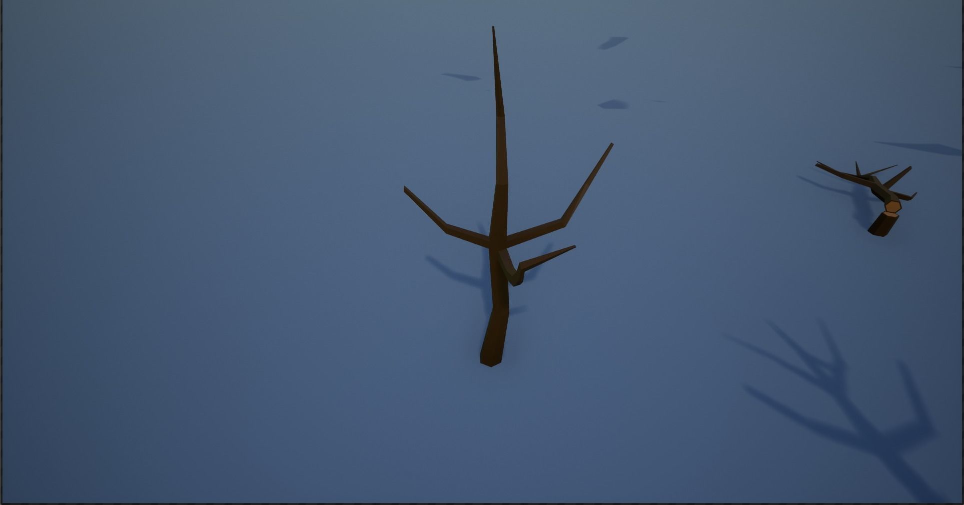 Lowpoly Trees group of Low-poly 3D model_33