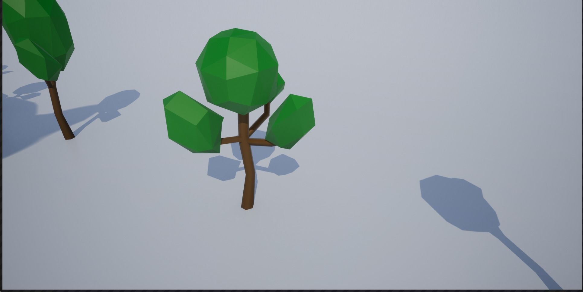 Lowpoly Trees group of Low-poly 3D model_17