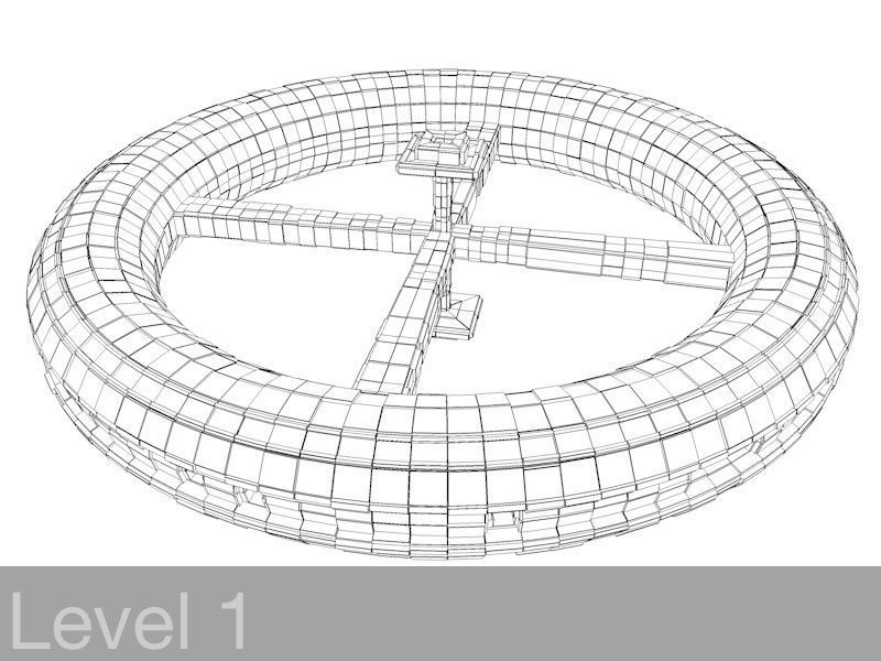 Space Station - The Ring 3D model_5