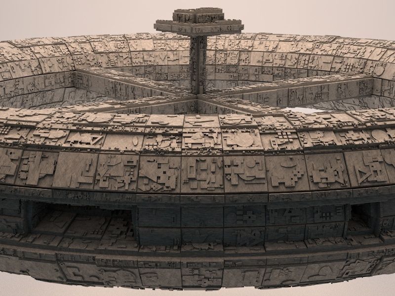 Space Station - The Ring 3D model_1