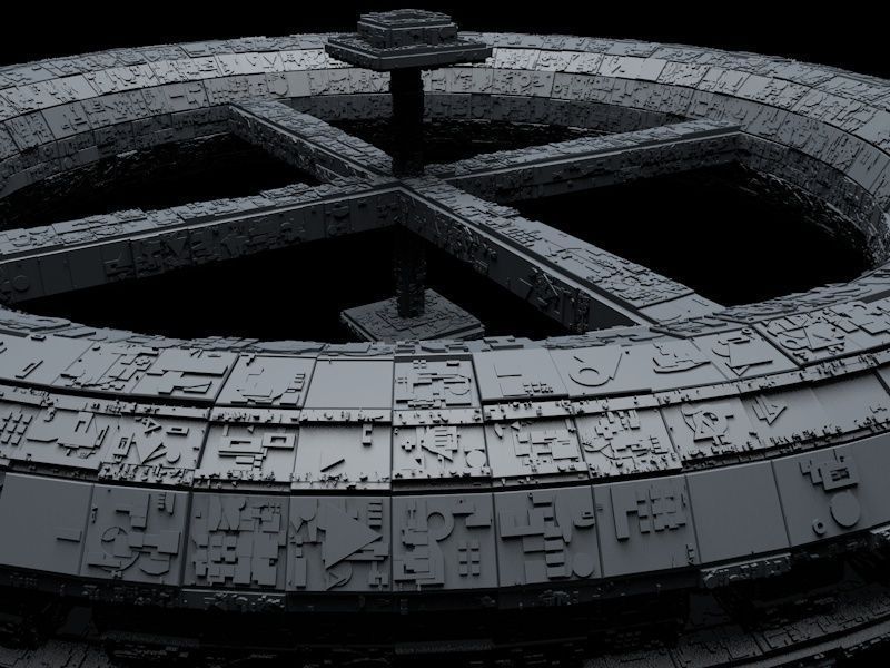 Space Station - The Ring 3D model_10