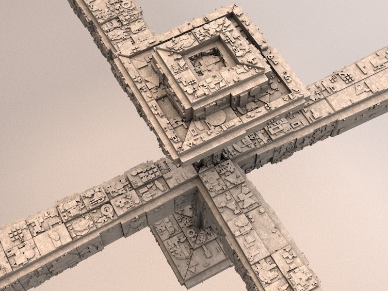 Space Station - The Ring 3D model_2