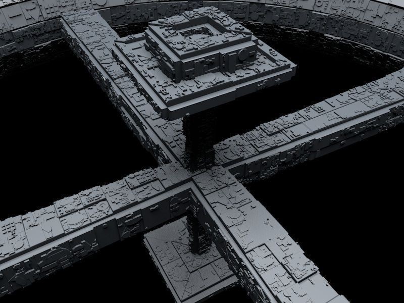 Space Station - The Ring 3D model_11