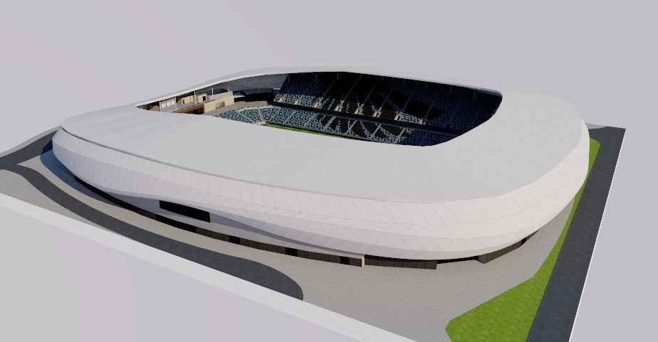 Allianz Field - Minnesota United 3D model_7