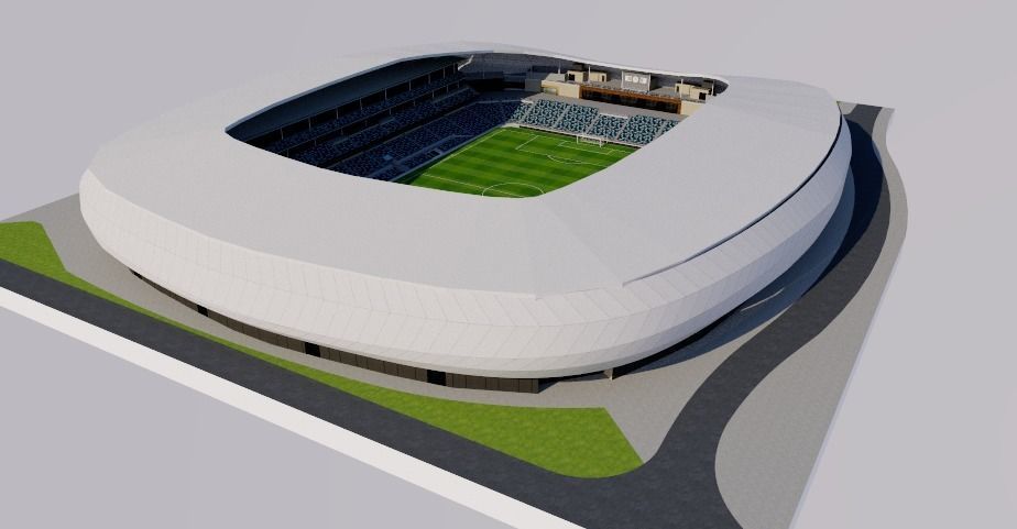 Allianz Field - Minnesota United 3D model_11