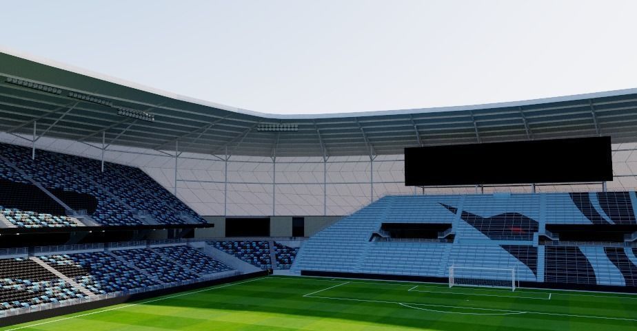 Allianz Field - Minnesota United 3D model_5