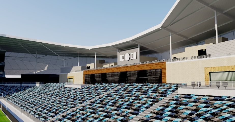 Allianz Field - Minnesota United 3D model_9