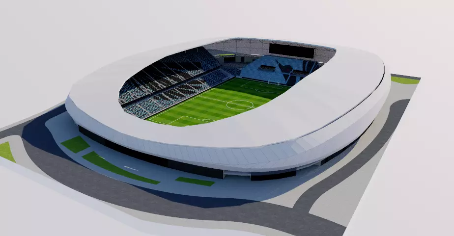 Allianz Field - Minnesota United 3D model_0