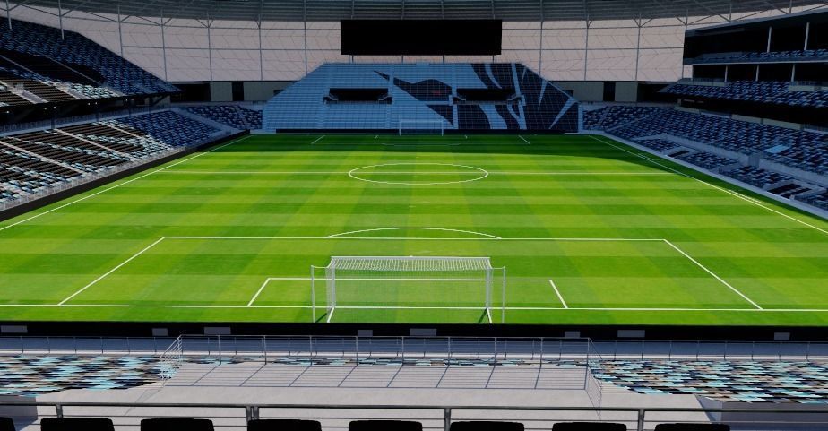 Allianz Field - Minnesota United 3D model_10