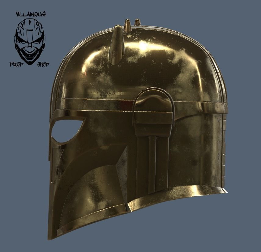 The Armorer Helmet 3D print model_2