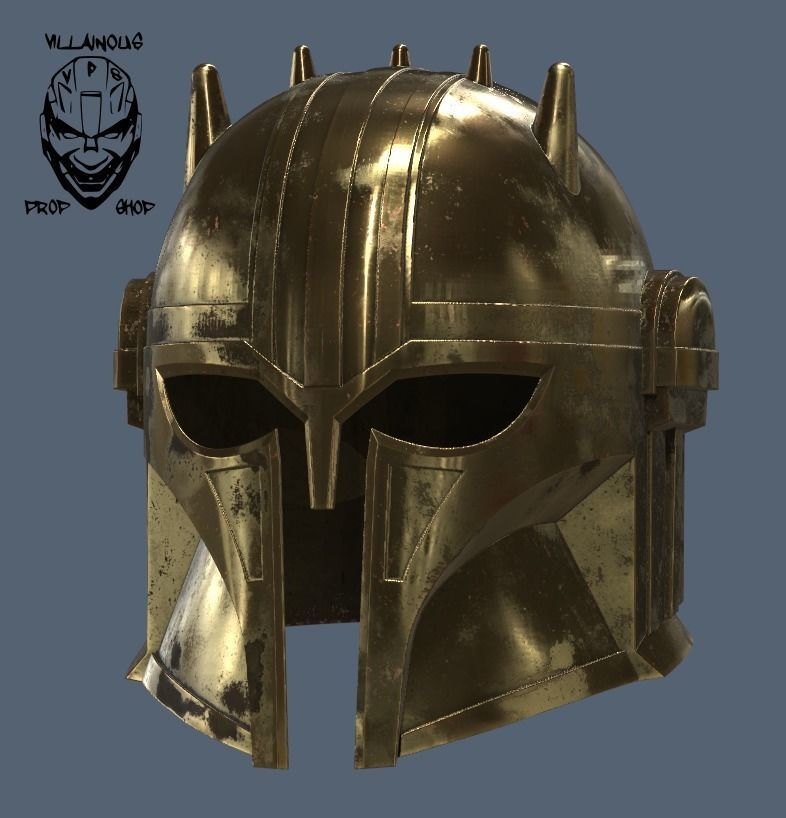The Armorer Helmet 3D print model_1