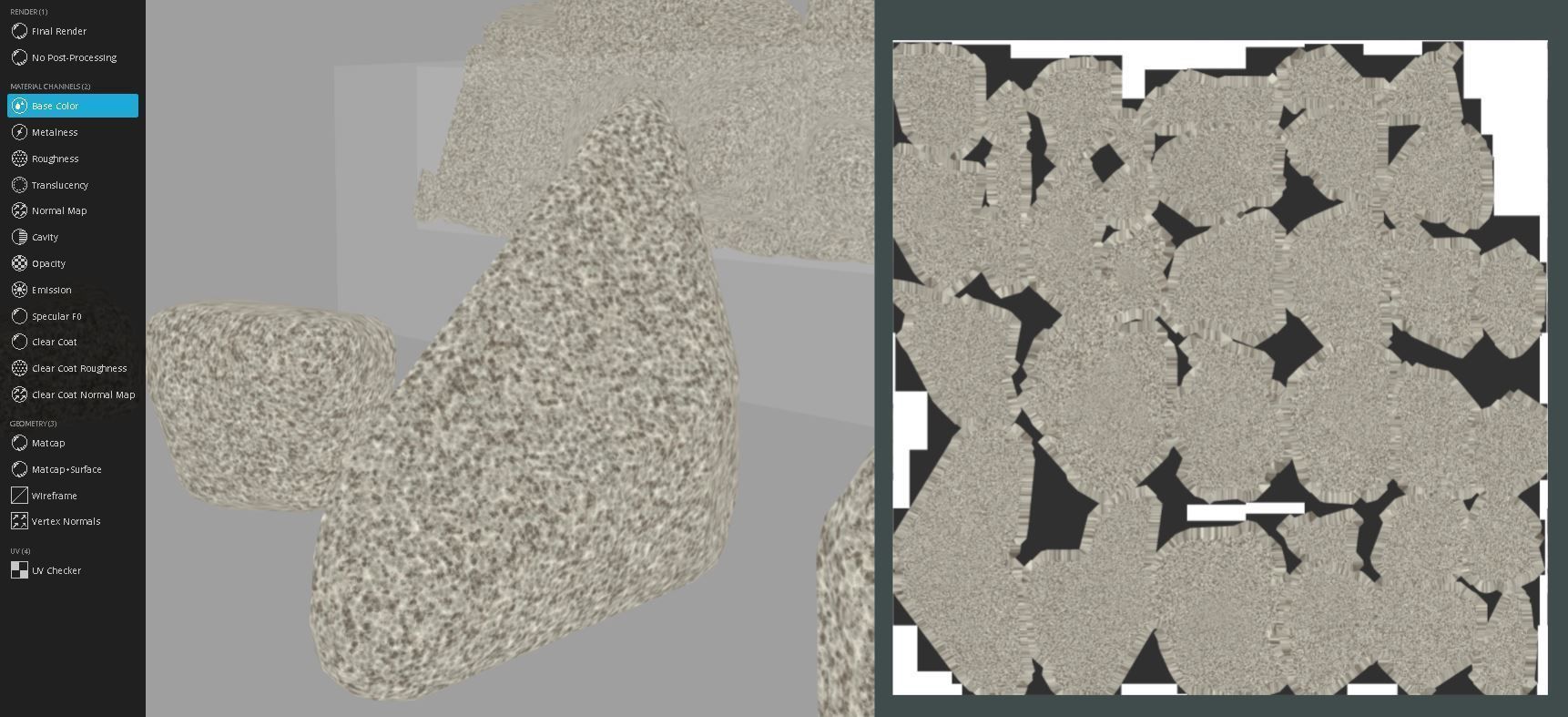 Sandstone Package Low-poly 3D model_9