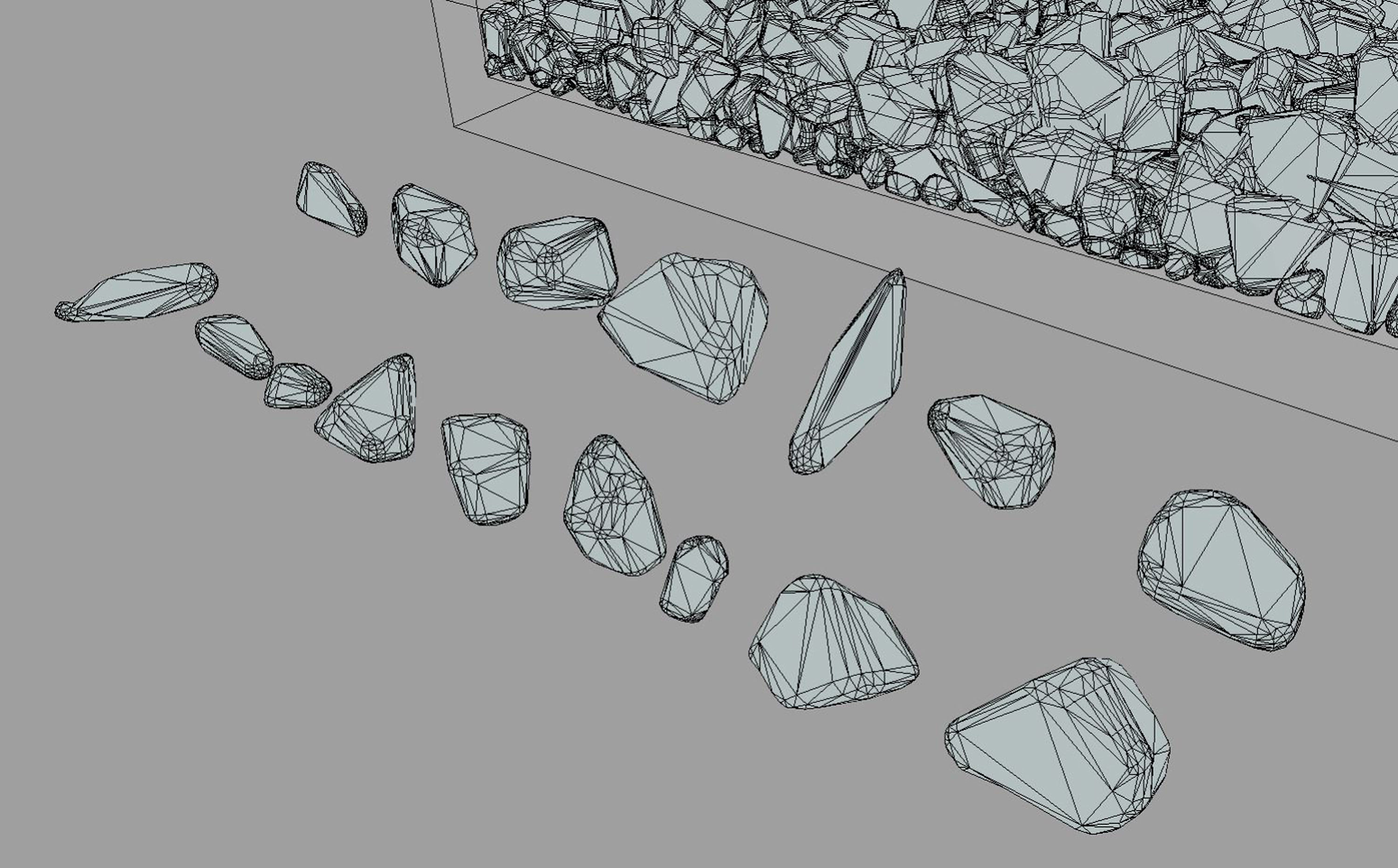 Sandstone Package Low-poly 3D model_4