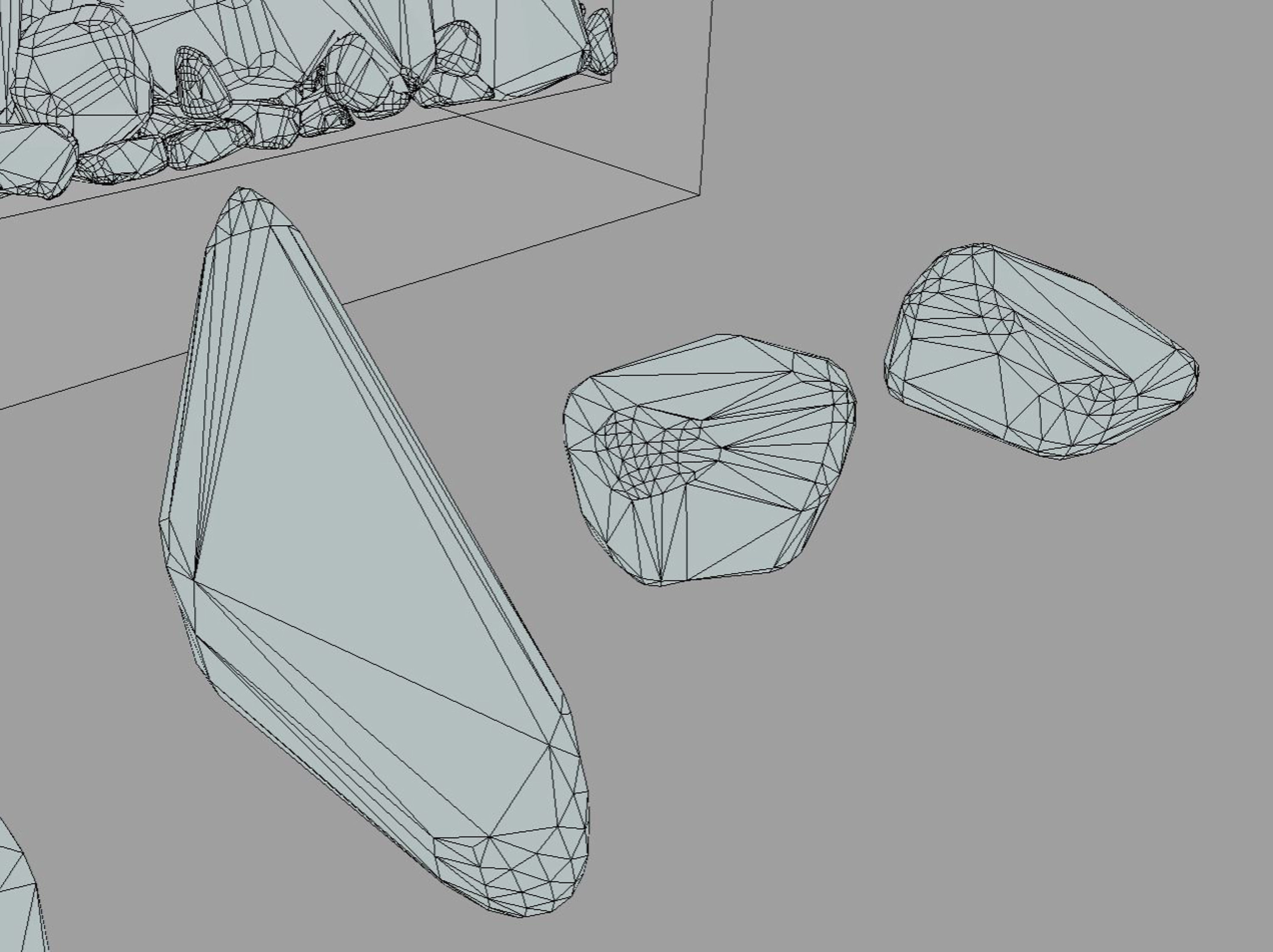 Sandstone Package Low-poly 3D model_3