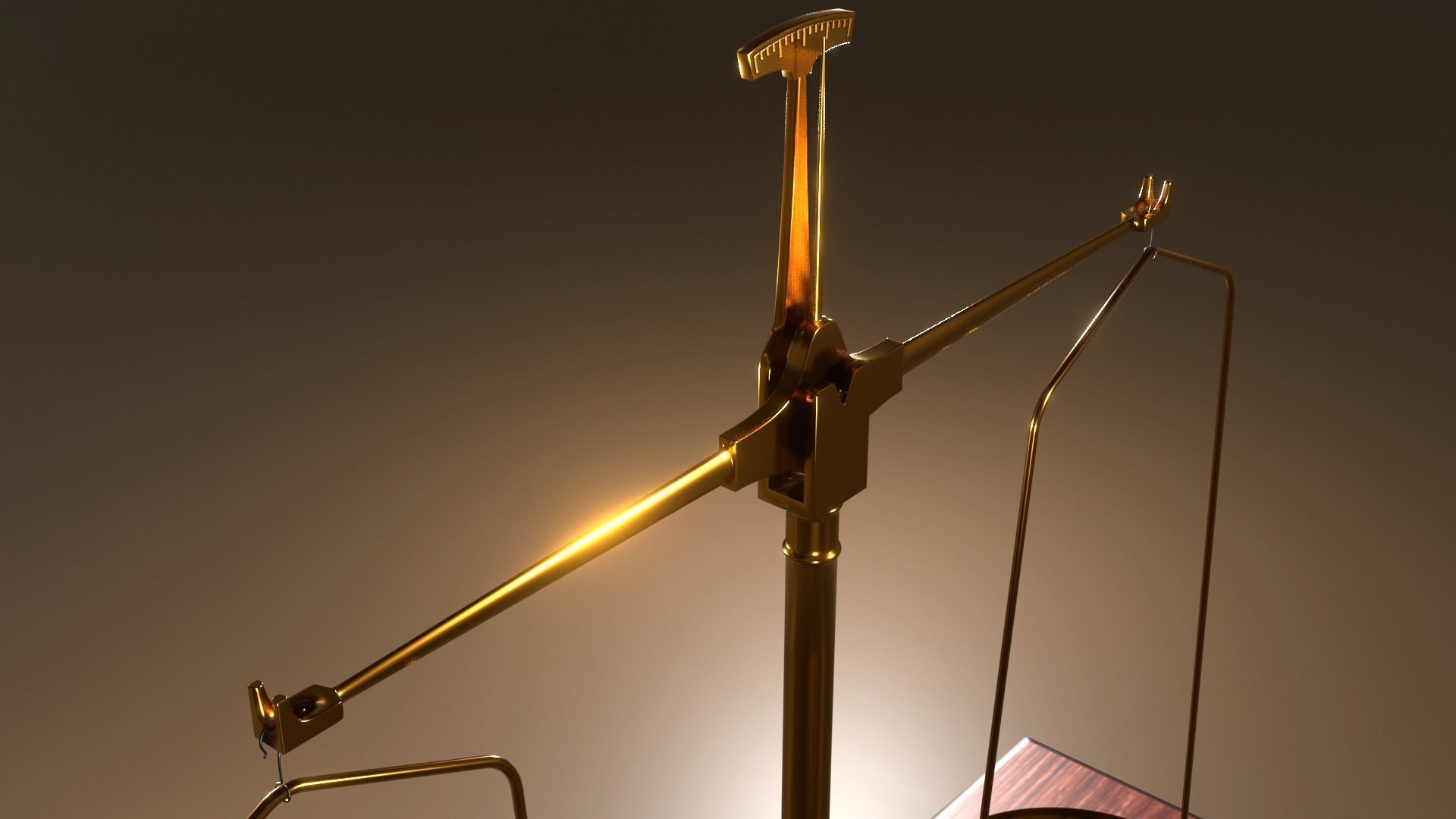 Scale balance Vintage 3D model_6