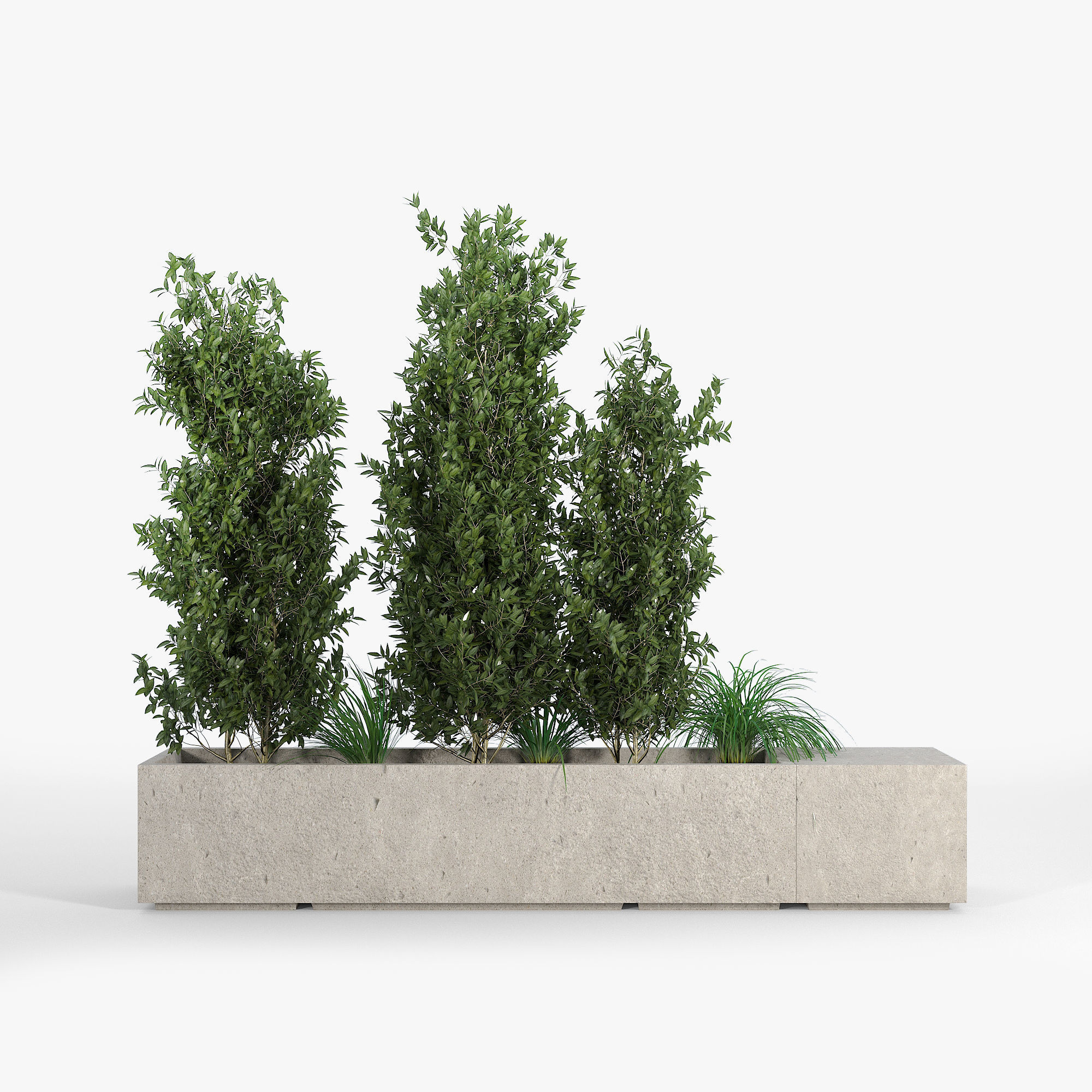 BOX PLANTER 3D model_8