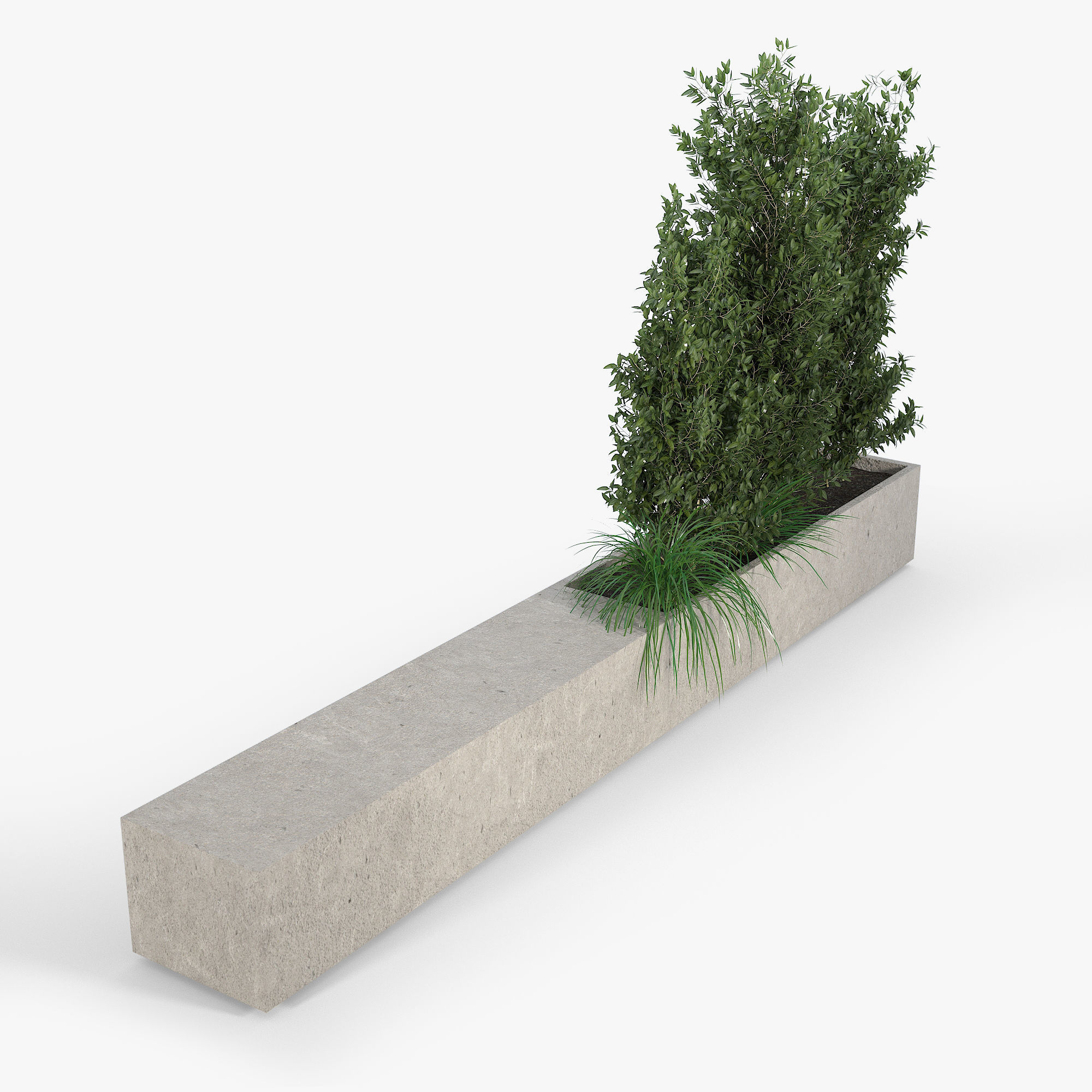 BOX PLANTER 3D model_4