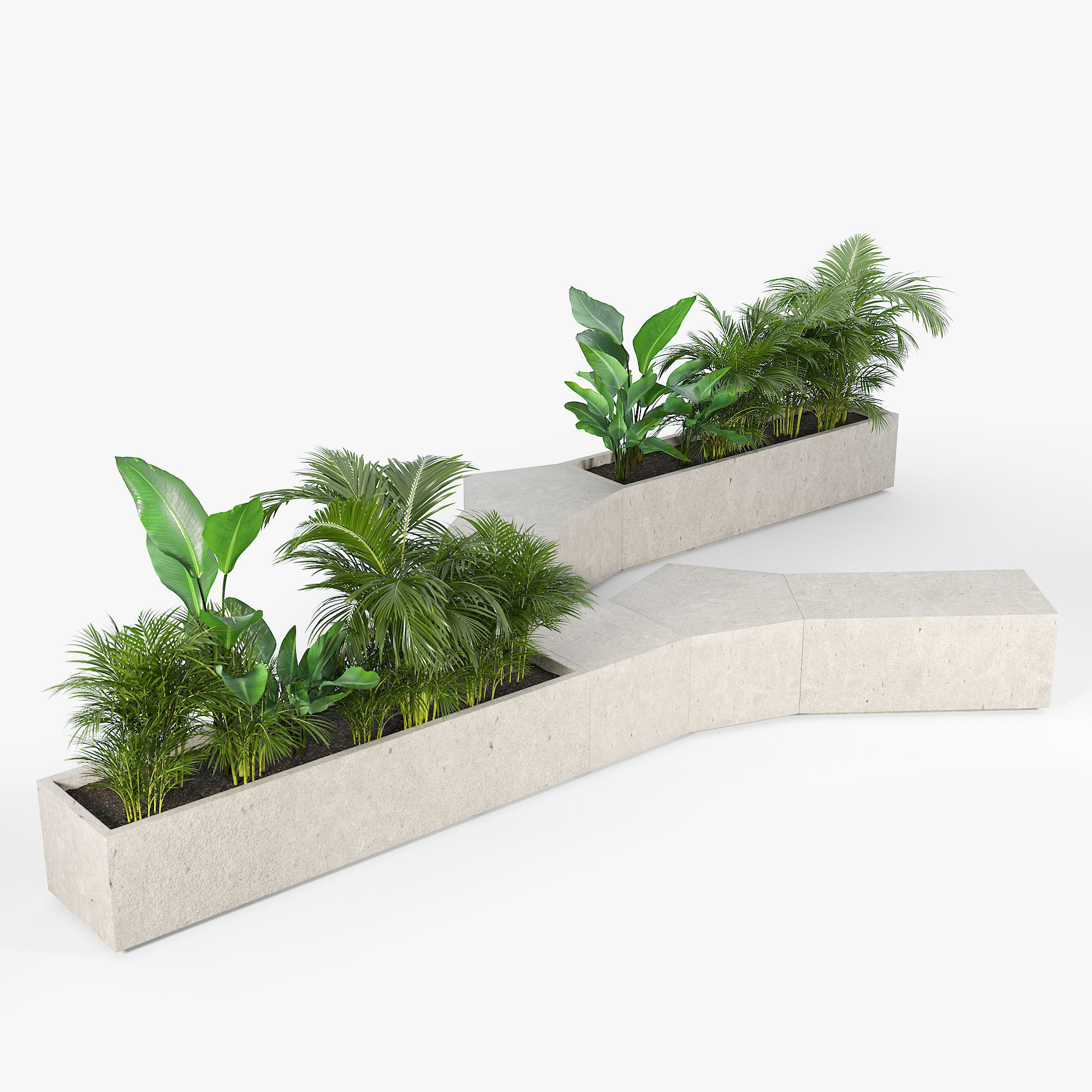 BOX PLANTER Tropics 3D model_1